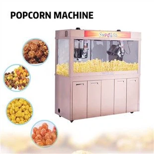 Mașină de zahăr pentru gustări de popcorn