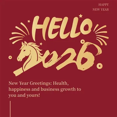 Anunț de vacanță – Anul Nou Chinezesc 2026